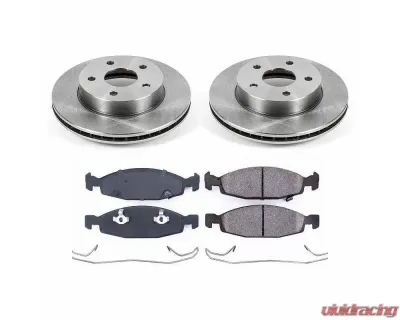 Power Stop Autospecialty Brake Kit Front Jeep Grand Cherokee 1999-2002 - KOE2147