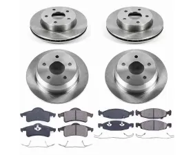 Power Stop Autospecialty Brake Kit Front & Rear Jeep Grand Cherokee 1999-2002