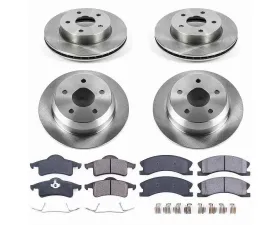Power Stop Autospecialty Brake Kit Front & Rear Jeep Grand Cherokee 1999-2004