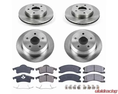 Power Stop Autospecialty Brake Kit Front & Rear Jeep Grand Cherokee 1999-2004 - KOE2150