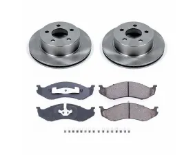 Power Stop Autospecialty Brake Kit Front Jeep Cherokee 1999-2001