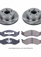 Power Stop Autospecialty Brake Kit Front Jeep Cherokee 1999-2001                                     - KOE2152 - Image 2
