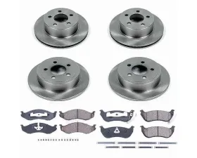 Power Stop Autospecialty Brake Kit Front & Rear Jeep Wrangler 2003-2006