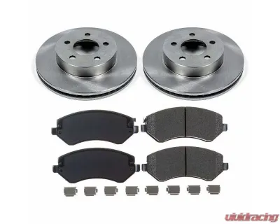 Power Stop Autospecialty Brake Kit Front Jeep Liberty 2002-2007 - KOE2160