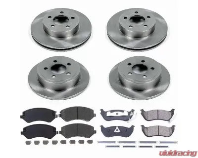 Power Stop Autospecialty Brake Kit Front & Rear Jeep Liberty 2003-2007 - KOE2162