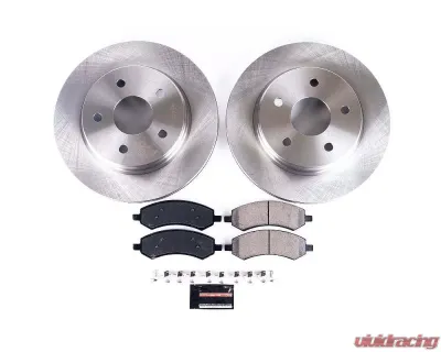Power Stop Autospecialty Brake Kit Front Chrysler Aspen 2007-2009 - KOE2163