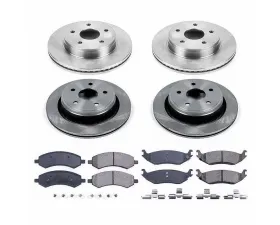 Power Stop Autospecialty Brake Kit Front & Rear Chrysler Aspen 2007-2009