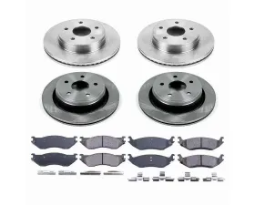 Power Stop Autospecialty Brake Kit Front & Rear Dodge Durango 2004-2006