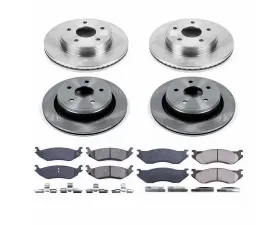 Power Stop Autospecialty Brake Kit Front & Rear Dodge Ram 1500 2003-2005