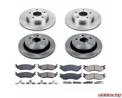 Power Stop Autospecialty Brake Kit Front & Rear Dodge Ram 1500 2003-2005 - KOE2168
