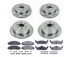 Power Stop Autospecialty Brake Kit Front & Rear Dodge Dakota 2003-2004