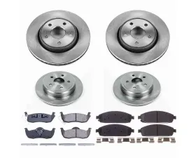 Power Stop Autospecialty Brake Kit Front & Rear Jeep Commander 2006-2010