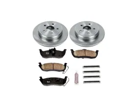 Power Stop Autospecialty Brake Kit Rear Jeep Commander 2006-2010