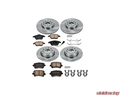 Power Stop Autospecialty Brake Kit Front & Rear Audi A3 2006-2009 - KOE2260