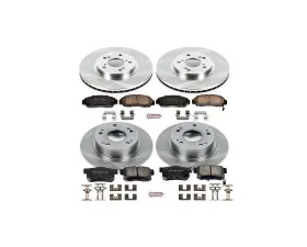 Power Stop Autospecialty Brake Kit Front & Rear Acura TSX 2004-2008