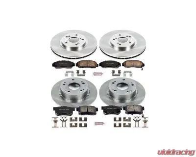 Power Stop Autospecialty Brake Kit Front & Rear Acura TSX 2004-2008 - KOE2297