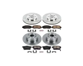 Power Stop Autospecialty Brake Kit Front & Rear Acura TL 2004-2008