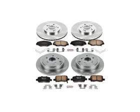 Power Stop Autospecialty Brake Kit Front & Rear Honda Pilot 2003-2008