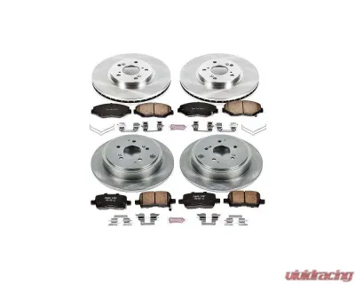 Power Stop Autospecialty Brake Kit Front & Rear Honda Pilot 2003-2008 - KOE2303