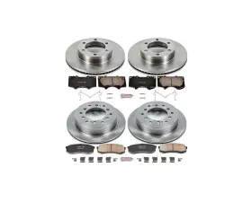 Power Stop Autospecialty Brake Kit Front & Rear Toyota Sequoia 2001-2007
