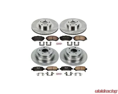 Power Stop Autospecialty Brake Kit Front & Rear Subaru Forester 2003 - KOE2377