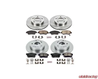 Power Stop Autospecialty Brake Kit Front & Rear Acura RSX 2002-2006 - KOE2387