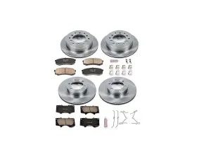 Power Stop Autospecialty Brake Kit Front & Rear Lexus GX470 2003-2009