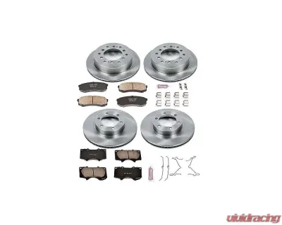 Power Stop Autospecialty Brake Kit Front & Rear Lexus GX470 2003-2009 - KOE2422