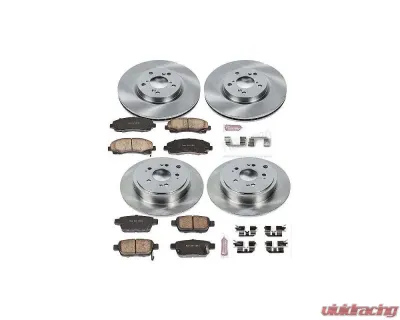 Power Stop Autospecialty Brake Kit Front & Rear Honda Ridgeline 2006-2011 - KOE2430
