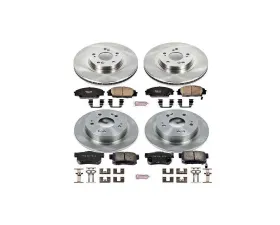 Power Stop Autospecialty Brake Kit Front & Rear Acura RSX 2002-2006