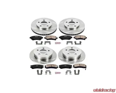 Power Stop Autospecialty Brake Kit Front & Rear Buick Century 2004-2005 - KOE2554