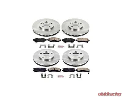 Power Stop Autospecialty Brake Kit Front & Rear Buick LeSabre 2000-2005 - KOE2556