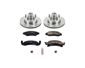 Power Stop Autospecialty Brake Kit Front Ford E-150 1986