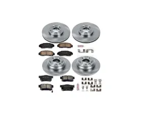 Power Stop Autospecialty Brake Kit Front & Rear Acura RL 1999-2001