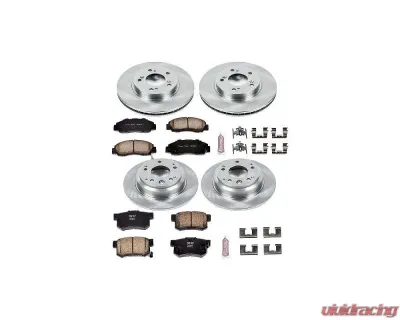 Power Stop Autospecialty Brake Kit Front & Rear Acura Legend 1991-1995 - KOE2717