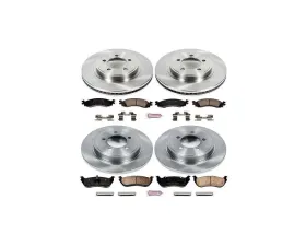 Power Stop Autospecialty Brake Kit Front & Rear Mercury Mountaineer 2006