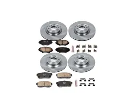 Power Stop Autospecialty Brake Kit Front & Rear Mazda RX-8 2004-2011