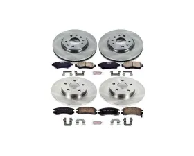 Power Stop Autospecialty Brake Kit Front & Rear Cadillac Seville 2004