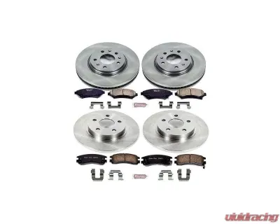 Power Stop Autospecialty Brake Kit Front & Rear Cadillac Seville 2004 - KOE2733