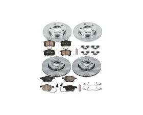 Power Stop Autospecialty Brake Kit Front & Rear Audi A4 2002-2004