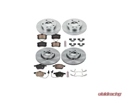 Power Stop Autospecialty Brake Kit Front & Rear Audi A4 2002-2004 - KOE2741