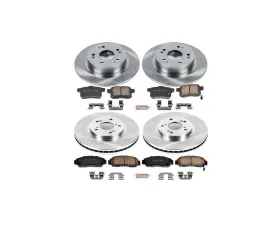 Power Stop Autospecialty Brake Kit Front & Rear Acura TSX 2009-2010