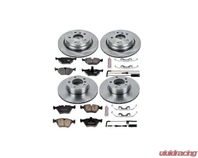 Power Stop Autospecialty Brake Kit Front & Rear BMW 525i 2001-2003 - KOE2746