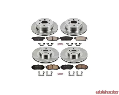 Power Stop Autospecialty Brake Kit Front & Rear Subaru Baja 2003-2006 - KOE2751