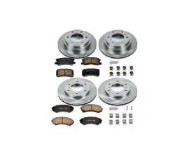 Power Stop Autospecialty Brake Kit Front & Rear Mitsubishi Montero 2001-2006