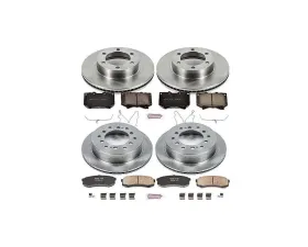Power Stop Autospecialty Brake Kit Front & Rear Toyota Sequoia 2001-2002