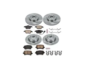 Power Stop Autospecialty Brake Kit Front & Rear Volkswagen Tiguan 2009-2010
