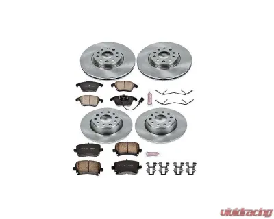 Power Stop Autospecialty Brake Kit Front & Rear Volkswagen Tiguan 2009-2010 - KOE2757