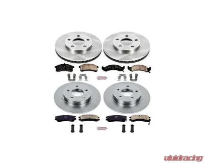 Power Stop Autospecialty Brake Kit Front & Rear Buick Riviera 1992-1993 - KOE2760