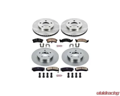 Power Stop Autospecialty Brake Kit Front & Rear Buick Riviera 1995-1996 - KOE2761